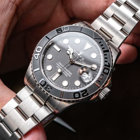 titanium yachtmaster rolex|rolex yacht master price.